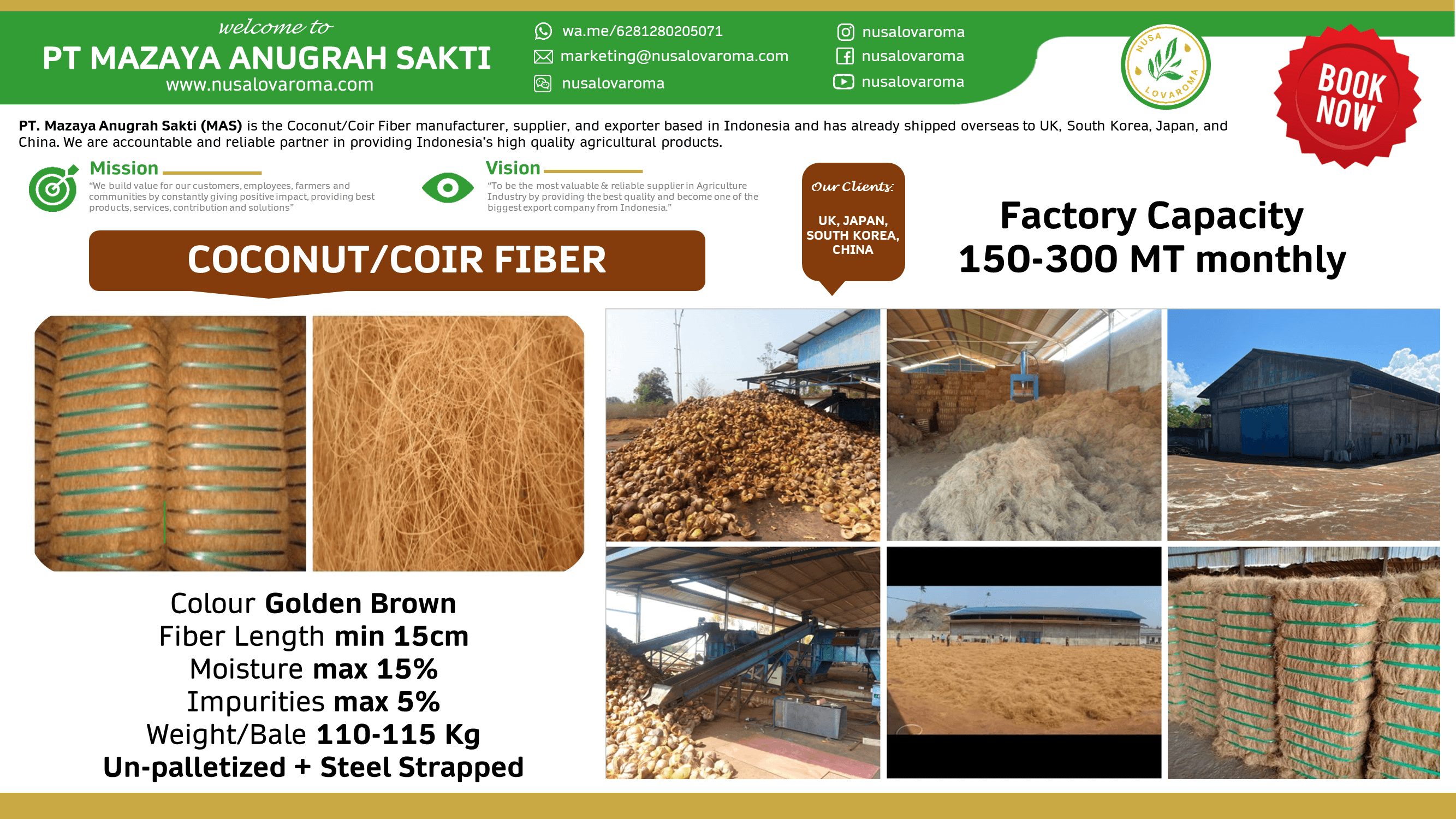 coconut fiber